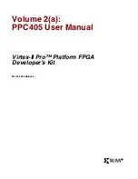 Xilinx Virtex-II Pro PPC405 User Manual preview