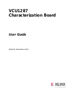 Xilinx Virtex UltraScale FPGA VCU1287 User Manual предпросмотр