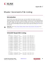 Preview for 59 page of Xilinx Virtex UltraScale FPGA VCU1287 User Manual