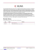 Предварительный просмотр 2 страницы Xilinx XM104 User Manual