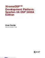 Preview for 1 page of Xilinx XtremeDSP Spartan-3A DSP 3400A HW-SD3400A-DSP-DB-UNI-G User Manual