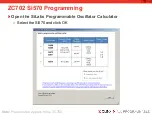 Preview for 28 page of Xilinx ZC702 Si570 Programming Overview