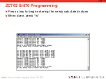 Preview for 34 page of Xilinx ZC702 Si570 Programming Overview