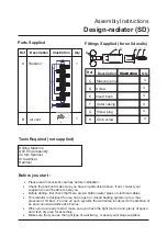 Предварительный просмотр 1 страницы Ximax 2368BTU Assembly Instructions