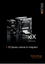 XIMEA xiX MX023CG-SY-X2G2 Technical Manual предпросмотр