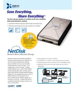 Preview for 1 page of Ximeta NetDisk NDU10-120 Specifications