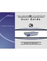 XiNCOM XC-DPG603 User Manual preview