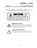 Предварительный просмотр 3 страницы XINDAK DAC-5 Instructions Manual