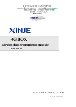 Preview for 1 page of Xinje 4GBOX User Manual