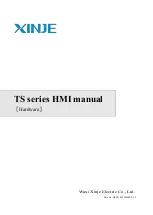 Xinje TS Series Manual preview