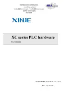 Preview for 1 page of Xinje XC Series User Manual