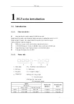 Preview for 7 page of Xinje ZG3 Series User Manual