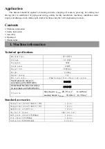 Preview for 2 page of Xinpu XP-45HD-1 Handling Instructions Manual