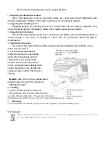 Preview for 11 page of Xinpu XP-65RA Handling Instructions Manual