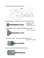 Предварительный просмотр 4 страницы Xinpu XP-G65BH Handling Instructions Manual