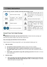 Preview for 4 page of Xinpu XP-G80BE Handling Instructions Manual