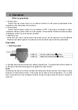 Preview for 11 page of Xinpu XP-G90A Handling Instructions Manual