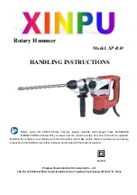 Preview for 1 page of Xinpu XP-R30 Handling Instructions Manual