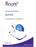 Xiolife Sparkle 7528 Instruction Manual preview