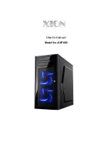 Xion AXP600 User Manual preview