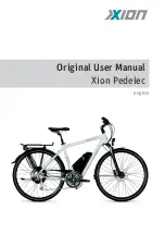 Предварительный просмотр 33 страницы Xion Pedelec User Manual