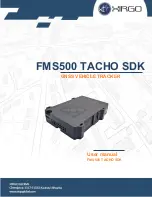 Xirgo FMS500 TACHO SDK User Manual preview