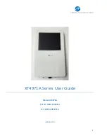 Preview for 1 page of Xirgo XT4971A Series User Manual