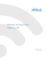 Xirrus XR Series User Manual предпросмотр