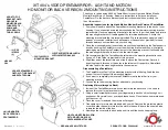 Preview for 1 page of XIT 404 VIDEO PENTAMIRROR LIGHT AND MOTION HD MONITOR BACK VERSION 2 Mounting Instructions