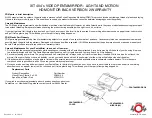 Preview for 2 page of XIT 404 VIDEO PENTAMIRROR LIGHT AND MOTION HD MONITOR BACK VERSION 2 Mounting Instructions