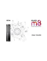 Xiva musicm8 User Manual preview