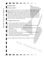 Preview for 4 page of XIX Paragliders FORM 3 Owner'S Manual