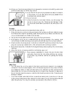 Предварительный просмотр 24 страницы XJ Appliances XJ-2K960S Instruction Manual