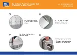 Preview for 2 page of XL displays Eurostand Pop Up Counter 2x2 Assembly Instructions