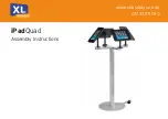 XL displays iPadQuad Assembly Instructions Manual preview