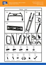 Preview for 3 page of XL displays Mobile TV and Monitor Stand on Wheels Installation Instructions Manual