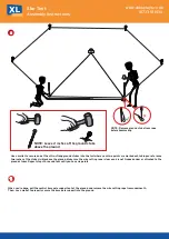 Предварительный просмотр 2 страницы XL displays Star Tent Assembly Instructions Manual