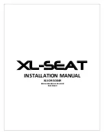 Preview for 1 page of XL-SEAT XLS-DRGO04R Installation Manual