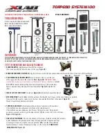 xLab TORPEDO SYSTEM 100 Quick Start Manual предпросмотр