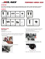 Preview for 1 page of xLab TORPEDO VERSA 500 Instructions