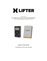 XLifter X1 User Manual preview