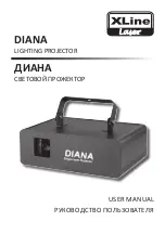 XLine Laser DIANA User Manual предпросмотр