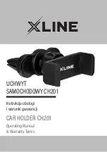 XLINE CH201 Operating Manual & Warranty предпросмотр