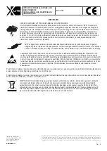 Preview for 2 page of XLITE ECO ATEX Instructions Manual