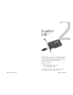 Preview for 6 page of XLR8 DualPort USB Installation And User Manual