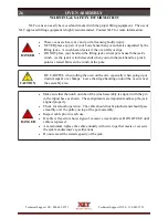 Preview for 26 page of XLT Ovens 1832 Installation & Operation Manual