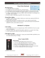 Preview for 41 page of XLT Ovens 1832 Installation & Operation Manual