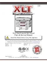 XLT Ovens 1832 Parts & Service Manual preview