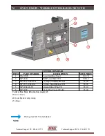 Предварительный просмотр 72 страницы XLT Ovens 1832 Parts & Service Manual