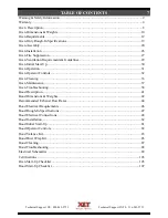 Preview for 7 page of XLT Ovens XD 9004G Operating Instructions Manual